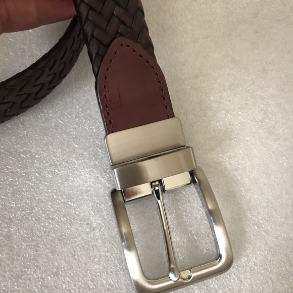 Men's Reversible Woven Belt 41 inches long - Picture 3 of 12